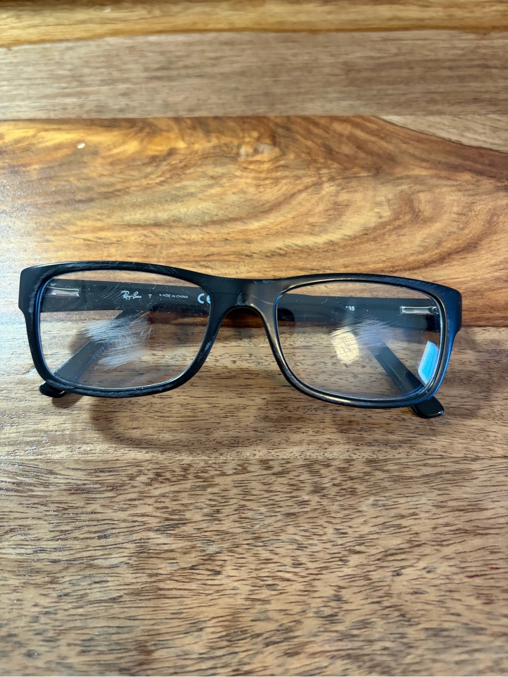 Ray-Ban Kids Black Rectangle Optical Glasses
